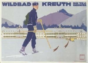 Wilbad Kreuth by Ludwig Hohlwein