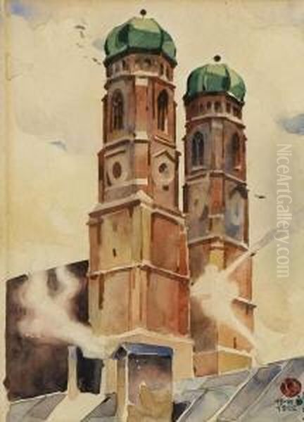 Munchener Frauenkirche. 1932 - view 1