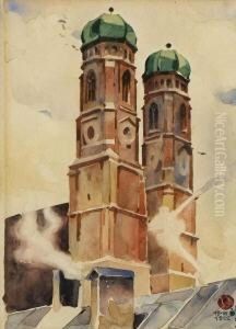 Munchener Frauenkirche. 1932