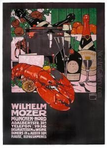 Wilhelm Mozer by Ludwig Hohlwein