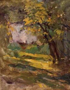 Landschaft by Wilhelm Hohnel