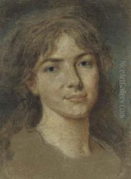 Portrait Of Young Woman, Bust-length - view 1