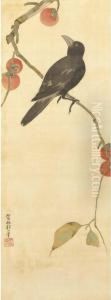 Persimmon And Crow