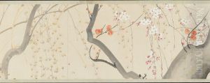 Flowers Of The Four Seasons by Sakai Hoitsu