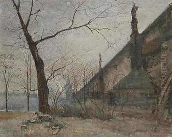 Trees By Charles Bridge - view 1