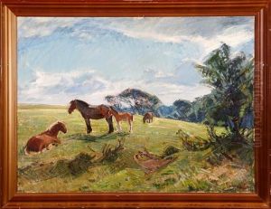 Horses On The Fields Horses On The Fields