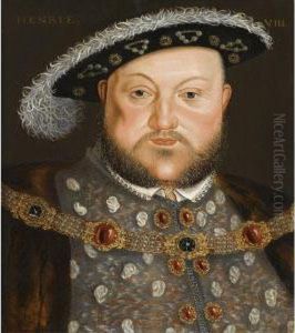 Portrait Of King Henry Viii by Hans Holbein the Younger