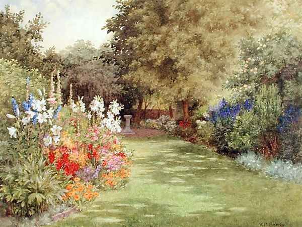 A Garden in July, c.1910 - view 1