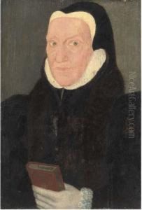 Portrait Of A Lady by Hans Holbein the Younger