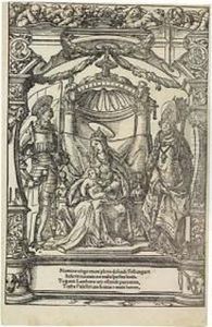 The Virgin And Child With St. George And St. Lambert