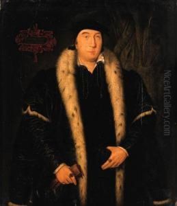 Portrait Of A Gentleman by Hans Holbein the Younger