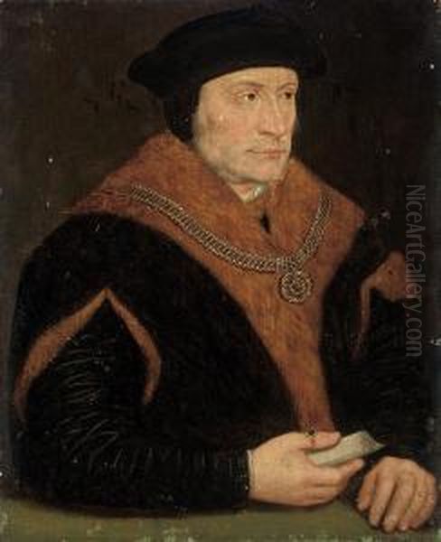 Portrait Of Sir Thomas More (1478-1535), Lord Chancellor - view 1