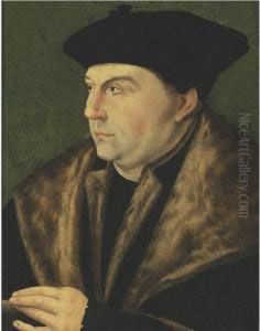 Portrait Of Thomas Cromwell by Hans Holbein the Younger