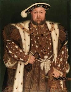 Portrait Of King Henry Viii by Hans Holbein the Younger