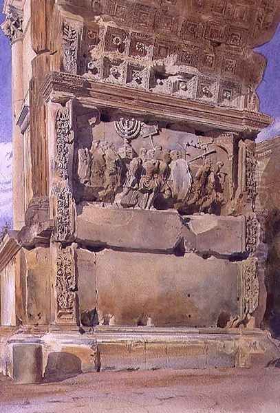 Arch of Titus, Rome, 1842 - view 1