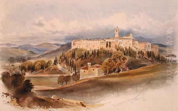 Convent of La Certosa, 1837 - view 1