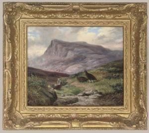 Grouse In A Highland Landscape