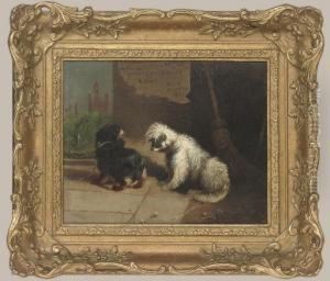 War In Russia, Lost Black And Tan Dog by Benjamin, Ben Hold