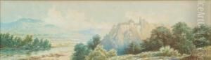 View In Italy by Edward Henry Holder