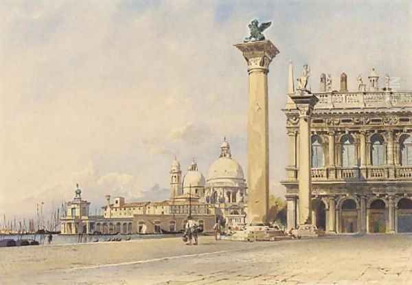 San Giorgio Maggiore from the Piazza San Marco, Italy - view 1