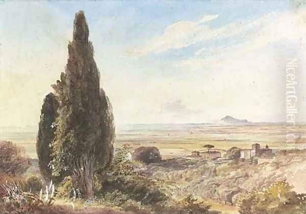 The Roman campagna - view 1