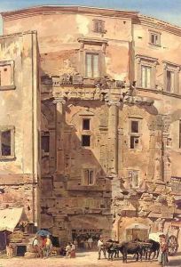 The Teatro Marcello, Rome, Italy by Thomas Hartley Cromek