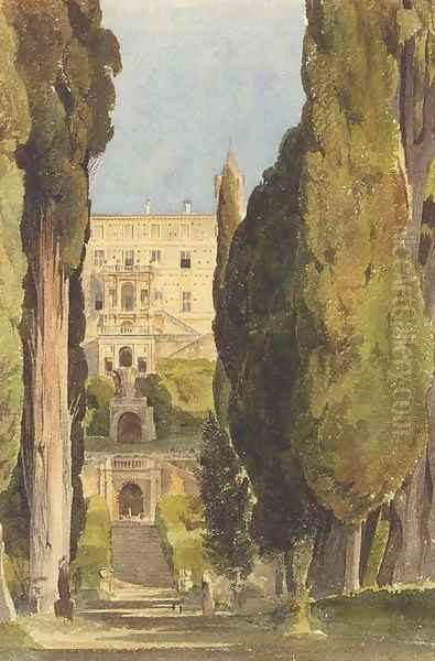 Villa D'Este, Tivoli, Italy - view 1