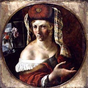 A Sibyl by Angelo Caroselli