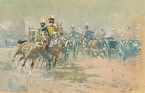 Charging Cavalry.