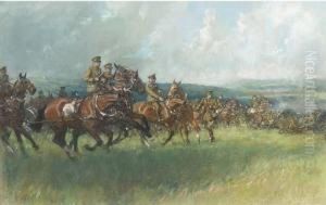 The Rocket Brigade At The Battle Of Leipzig