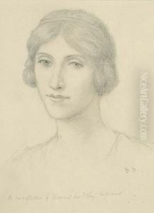 A Recollection Of Margaret Lindsay Williams, Signed With Initials And Inscribed