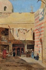 Mercato Arabo by Alfons Hollaender
