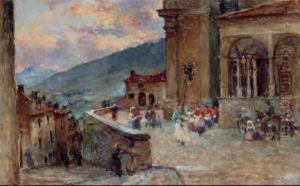 La Processione by Alfons Hollaender