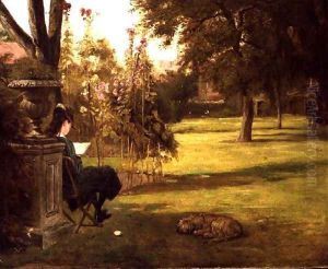 A Quiet Read by Eyre Crowe