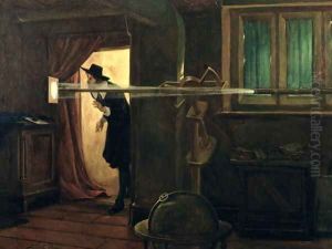 The Founder of English Astronomy (Jeremiah Horrocks), 1891 by Eyre Crowe
