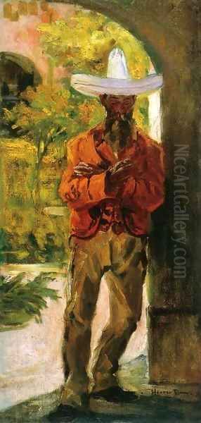 Man with a Hat - view 1