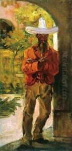 Man with a Hat by Herrer Cesar