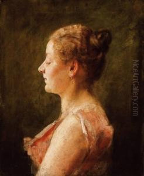 Girl With A Bun - view 1