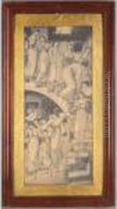 Photographic Facsimile Of Edward Burne-jones' ``the Golden Stairs' Of 1880, 1890s by Frederick Hollyer