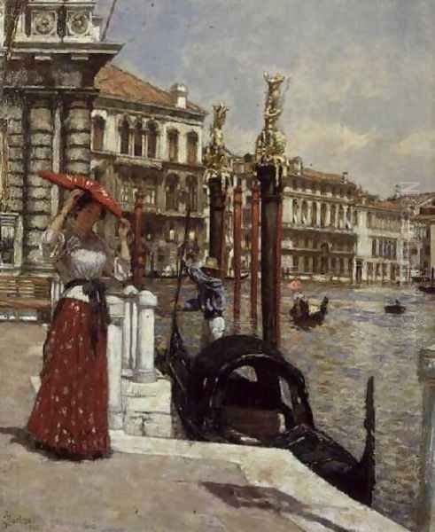 On the Grand Canal, Venice - view 1