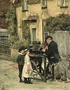 The Knifegrinder, 1887 by James Charles