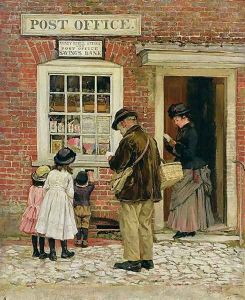 The Village Shop, 1887 by James Charles