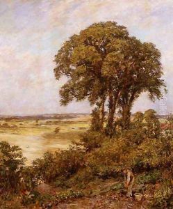 Landscape in Sussex, 1898 by James Charles