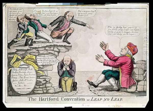 The Hartford Convention, or 'Leap no leap', Feburary 1815 - view 1