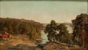 Vy Over Edsviken by Josefina Holmlund