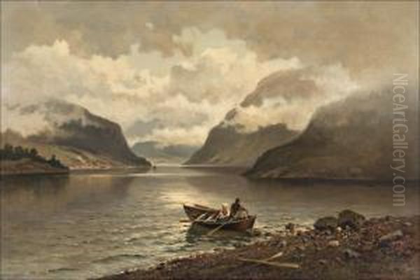 Going For A Row In The Fiord - view 1
