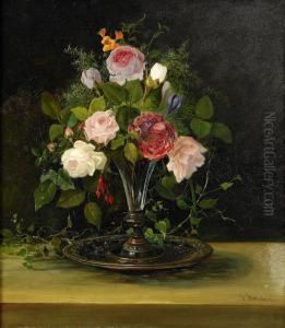 Blomsterstilleben by Josefina Holmlund