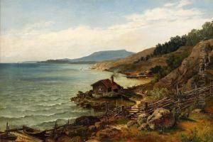 Kustlandskap by Josefina Holmlund
