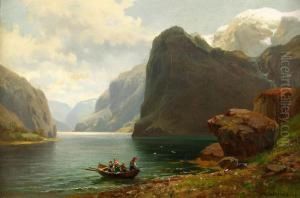 Norskt Fjordlandskap
