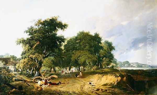 Return from the Market - view 1